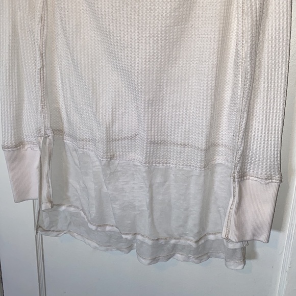 We the Free Free People Star studded long sleeve waffle knit top - Picture 4 of 10